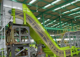 エプロンコンベア